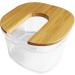 Bamboo Shaver Rinse Stand for AidallsWellup AW 6D Head Shavers - Eco-Friendly & Durable | International Shipping Available - Buy Online on GoSupps.com
