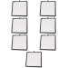 POPETPOP 7 Pcs Nail Filter Car Cleaner Vacuum Cleaner Nail Collector Cleaner Replacement Electric Suction Screen Plate Duster for Car Nail Art Dust Collector Filter Extractor Desk Plastic 18x17cmx7pcs As Shownx7pcs