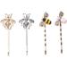 New 2025 Women's Fashion Style New For Fashion Exquisite Gold Bee Hairpin Side Clip Elegant Hair Clips Barrettes Sweet Headwear Hair Accessories Jewelry Fashion Accessories Creative Gift - Buy Online on GoSupps.com