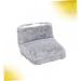 Inoomp Foot Matte Winter Shoes - USB Heated Plush Slippers & Foot Warmers for Ultimate Comfort | Soft Gray Heating Mat & Cushions for Office & Home - Buy Online on GoSupps.com