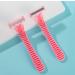 3 in 1 Blade Razor Set - 4-Piece Portable Women's Hair Trimmer & Shaver in Pink | International Shipping Available - Buy Online on GoSupps.com
