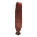 100% Remy Real Hair Chestnut Bonding Extensions - 100 Strands U-Tip Keratin Hair Extensions #33 - 30cm Long Smooth Strands - Buy Online on GoSupps.com