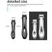 Nail Clippers Stainless Steel Nail Clippers Nail Clippers Thick and Hard Nail Trimming Tools Toenail Clippers (Color : Large Silver) - Buy Online on GoSupps.com