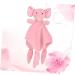 Imikeya Small Dog Blanket & Baby Plush Toy | Soothing Plush Blanket for Puppies & Babies - Buy Online on GoSupps.com