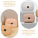 FOMIYES 4 pcs Makeup Practice Skin Boards Silicone Eyebrow Eyeshadow Training 1 count (Pack of 1) As Shown 1x2pcs - Buy Online on GoSupps.com