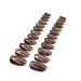 Dark Purple Cat Eye Round Press On Nails - 24pcs Medium Length Glue On False Nails for Women - Color Changing Glossy Acrylic Fake Nails - Buy Online on GoSupps.com