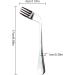 Elderly Elbow Fork Spoon | Angled Eating -Feeding Spoon Utensil | Elder Feeding Utensil for Convenient and Comfortable Dining for Disabled Adults and Seniors Fanelod Right Hand - Fork - Buy Online on GoSupps.com