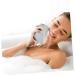 Healeved 20 Pcs Soap Foaming Shower Foaming Scrub Exfoliating Net Nylon Fiber Black - Buy Online on GoSupps.com