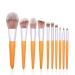 10 Makeup Brush Set Beauty Tools Wooden Handle Eyeshadow Brush Full Set Of Makeup Brushes