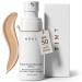 NAELI Anti Aging Tinted Moisturizer SPF 50 Mineral Sunscreen for Face with Zinc Oxide Peptides & Ceramides Natural Hydrating Universal Tint - 1.4 oz Medium