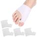 Ymiko Hallux Valgus Corrector 2 Pairs - Orthopedic Bunion Splint and Toe Separator (White) - Buy Online on GoSupps.com