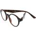 Mini Glasses Set - 3 Vintage Leopard Pattern Reading Glasses for Men & Women | Professor Style | 1.0 Dioptria - Buy Online on GoSupps.com