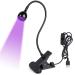 Lophe UV Lamp for Gel Nails - Flexible Swan Neck LED Nail Dryer Mini Rotatable with Fuse Clip - Perfect for All Gel Nail Polish (Black) - Buy Online on GoSupps.com