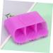 Shop Healvian 3pcs Cleaning Brush Set - Shampoo Tub & Bath Massage Brush - Purple | International Shipping - Buy Online on GoSupps.com