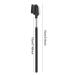 Premium Eyebrow Brush & Eyelash Comb - Metal Teeth Spoolie for Makeup | Travel-Friendly Beauty Tool - Buy Online on GoSupps.com