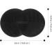 Beaupretty Cosmetic Brush Cleaner Mat Silicone Makeup Cleaning Brush Scrubber Mat Pad Brush Cleaner Round Cosmetic Brush Cleaner Washing Tools Black - Buy Online on GoSupps.com