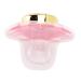 Buy Heart-Shaped Red Baby Pacifier with Shiny Rhinestones | Soft & Safe Infant Dummy Nipple for International Shipping - Buy Online on GoSupps.com