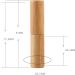 JIHUOO 2pcs Bamboo Empty Lipstick Tubes & Lip Balm Containers - Eco-Friendly Lipstick Tubes for DIY Cosmetics - Buy Online on GoSupps.com
