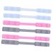 Minkissy 12 Stk masking hooks Face -covering hearing protection Reusable silicone mask clip mask clip earrings mask accessories adjustable ear bracket stop snout snour ear hooks 15.8x1.5cmx2pcs