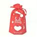 Abaodam 10pcs Christmas Treat Bags Sacks Christmas Party Favor Bag Bag Candy Non-woven Bags