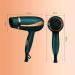Professional Hair Dryer 2300W Ion Hair Dryer Salon Fast Hair Dryer 3 Heat Levels 2 Speeds and Cold Air (Brown) - Buy Online on GoSupps.com