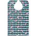 BauGaa Water-Repellent Adult Bib - Washable Clothing Protection for Seniors | Large Blue-White Roses Design - Buy Online on GoSupps.com