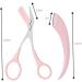 Beaupretty 3 Set Moon Eyebrow Trimmer - Pink Unisex Grooming Tool for Precision Eyebrow Shaping | International Shipping Available - Buy Online on GoSupps.com