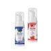 Lovelycat foam toothpaste with low fluoride foam toothpaste with foam toothpaste and mouthwash for the oral care of children aged three years (2PC)