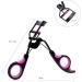 Women Professional Eyelashes Curling Tweezers Clips Lasting Eyes Makeup Beauty Tools Eyelash Curler Eye Lash Cosmetic Curling Tweezers Tools Handle Pads (Color : Orange and Purple) - Buy Online on GoSupps.com