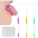 Verdant Touch Coated Tongue Scraps Interdental Brush Set - 6-Pack Oral Care Kit for Deep Cleaning Tooth Stains - Buy Online on GoSupps.com