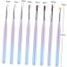 Healeved 1pc Nail Art Brush Manicure Tools Nail Art Pen Manicure Pen Manicure Brushes for Nails Para U as Detail Brush Gel Divider Plates Ceramic Nail Painting Nail Art Tool Painted - Buy Online on GoSupps.com