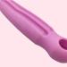 Lurrose 3-Stage Flat Wisking Tool - Silicone Acupuncture Massage Hammer for Body & Shoulder Tapping - 37.5x7x2.5cm - International Shipping Available - Buy Online on GoSupps.com