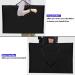 ZKOO Large Size Art Portfolio Tote 24x36 - Student Art Work Case with Shoulder Strap - Black - Buy Online on GoSupps.com
