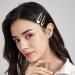 Dofash Snap Hair Clips Metal Handles 5 cm/2 Inch Basic Hair Accessories 12 Pieces for Women (Blonde 6 Pieces + Light Brown 6 Pieces) - Buy Online on GoSupps.com