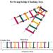ASOCEA Bird Parrot Ladders Hanging Swing Bridge Climbing Toys - Cage Accessories for Small Medium Birds - Buy Online on GoSupps.com