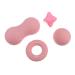 Beaupretty 4 pieces massage ball set Face massage Fitness equipment Tools ice hockey sports muscle relaxation tool Fitness massage ball adult massage balls adjusting accessories