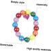 CHILDWEET Women Jewelry 9pcs Children's Bracelet Beaded Bracelets Fashion Bracelets Creative Bracelets Children Bracelets Jewelry Alloy Acrylic - Buy Online on GoSupps.com