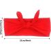 CHEERYMAGIC Retro Headbands with Rabbit Ear 2 Pieces Bow Headband Headwrap for Women Vintage Red Black Hair Band A2-TEDFD - Buy Online on GoSupps.com