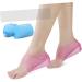 FRCOLOR Insoles for Plantar Heel Cushion - Height Increasing Inserts Invisible Shoe Pads 2 Pairs - Pink Color 12x4.5cm - Buy Online on GoSupps.com