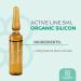 MEDIDERMIK SILICIUM. It works in saggy and damaged skin. Increases elasticity. Aestheticians' favorite liquid ampoules. 20 ampoules 20x5ml/20x0 17fl.oz. - Buy Online on GoSupps.com