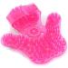 TsoLay Palm Shaped Massage Gloves - Body Massager with 9 Metal Rollers | Pink 2 Pack for Ultimate Beauty Care - Buy Online on GoSupps.com