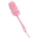 Long Handle Bath Sponge with Exfoliating Bristles Convenient Hanging and Enhanced Shower Experience Gentle Yet Powerful for All Skin Types includes Cycle for Quick