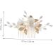 SOESFOUFU Wedding Decoration Pearl Trim Female Head Decor Bridal Comb Ceramics Wedding Supplies New Chinese Style Bride Bridal Head Decor Girls Hair Accessory Bridal Hair Comb - Buy Online on GoSupps.com