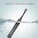 New Generation Electric Toothbrush with Travel Case | 6 Cleaning Modes & 4 Brush Heads | Ultimate Dental Care Gift for Him/Her - Black - Buy Online on GoSupps.com