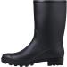 Evshine Women's Mid Calf Rain Boots - Waterproof Garden Shoes - Size 8 (Matte Black) - Buy Online on GoSupps.com