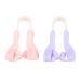 VICASKY Lot de 2 Pinces Nez en Silicone pour Remodelage Nasal Correcteur de Nez Retrouss Couleurs Rose Tendre et Violet l gant Adapt pour Relever la Pointe et Redresser L Ar te