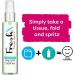 FreshX Toilet Paper Spray | Tissue Spritz Turns Toilet Paper Into 200 Moist Wipes | Flushable Wet Wipe Alternative (Aloe & Cucumber) Aloe Vera - Buy Online on GoSupps.com