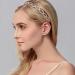 Merroyal Rhinestone Crown Headband for First Communion & Wedding - Silver - Buy Online on GoSupps.com