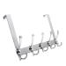 Over Door Hanger Wall Hooks for Coats Stainless Steel Hangers Over The Door Hanger Organizer Over The Door Towel Rack Over The Door Hook Rack Coat Hook Clothes Coats Organize Hook