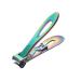 OUSIKA Nail Clippers Stainless Steel Nail Clippers Trimmer Manicure Nail Cutter Butterfly Pedicure Finger Toe Scissors Nail Clipper Big Size Nails Green
